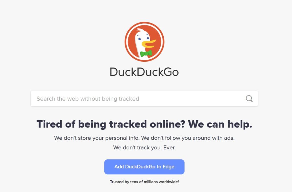 DuckDuckGo